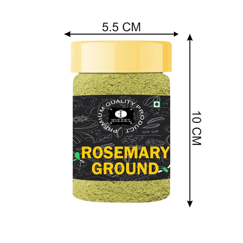 EDZZEL Free-100 (Set 2) Premium Quality Indian Organic Rosemary, Ground Plant Based, Vegan, Gluten GRAM Box