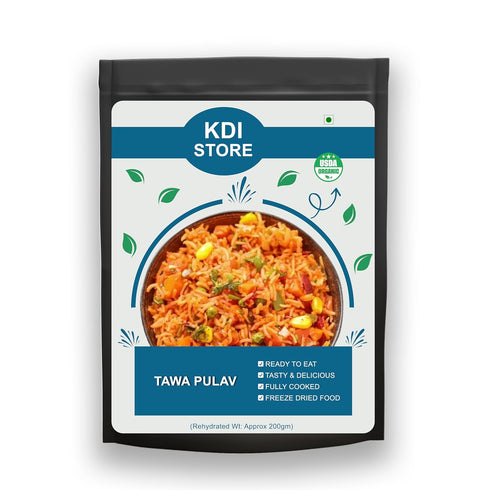 Store KDI Tawa Pulav, USDA Organic Freeze Dried Ready to Eat Indian Rice