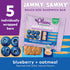 Plum Organics Jammy Sammy Snack Bars, Blueberry and Oatmeal, 1.02 oz Bars (Pack of 30)