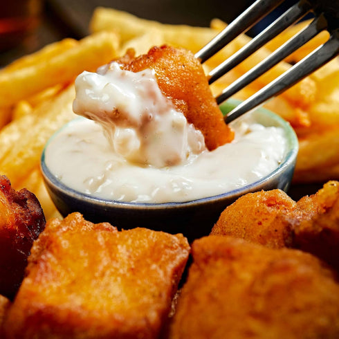 10 oz (Pack 8) McCormick Golden Dipt Fish Fry Seafood Fry Mix