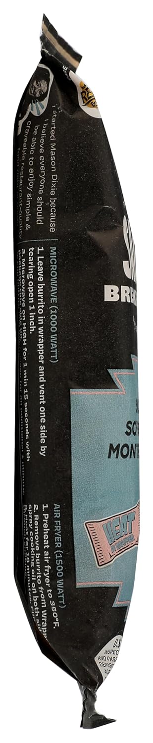 MASON DIXIE BISCUIT CO 5 OZ Sausage Breakfast Burrito