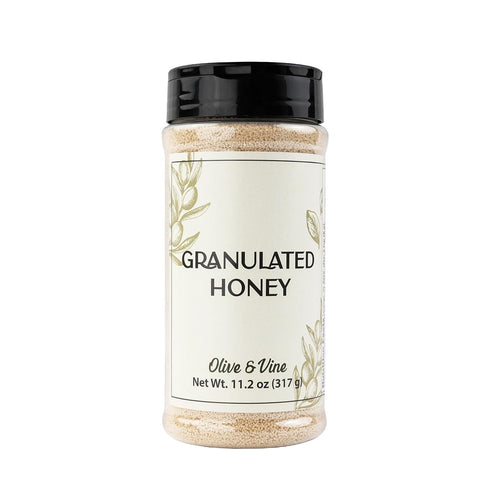 Olive & Vine Granulated Honey, Sweet Flavor, For Baking & Beverages, Rich