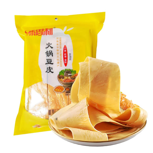 Generic Dried Tofu Skin Sheets Oil Bean Skin Soy Products Hot Pot Ingredients