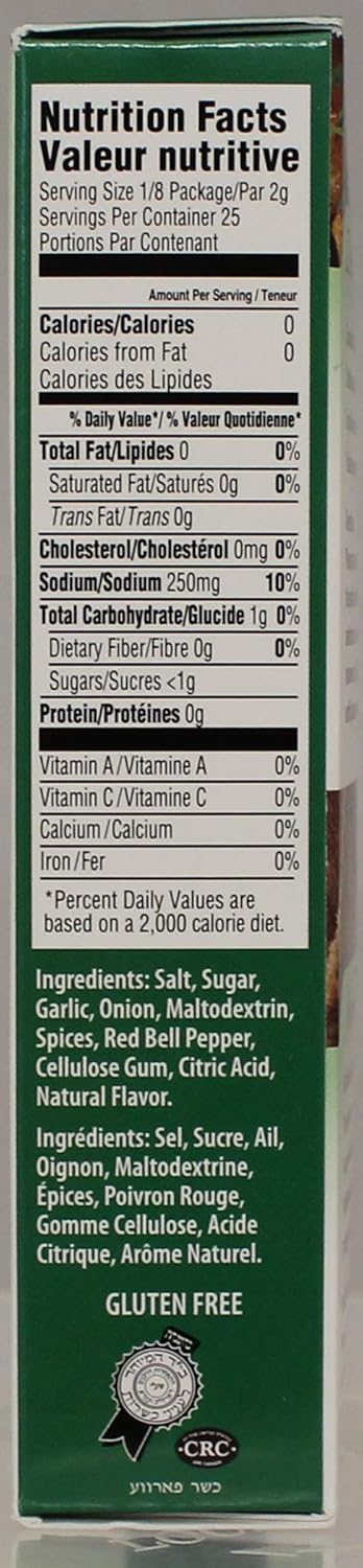 Haddar Gluten Free Italian Dressing & Seasoning Mix, 1.8oz, 4 Pack (12 Packets)