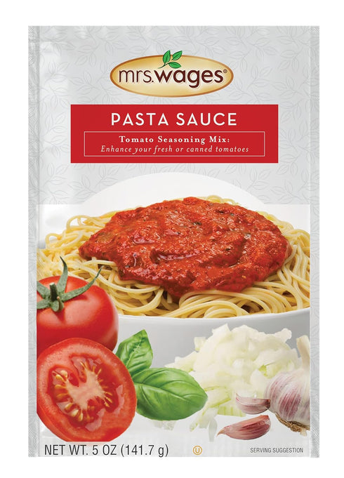 Mrs. Wages Pasta Sauce Canning Mix - 5 Ounce (Pack of 6)