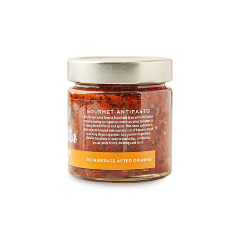 7.05 oz.(pack 3) DeLallo Imported Italian Sun-Dried Tomato Bruschetta