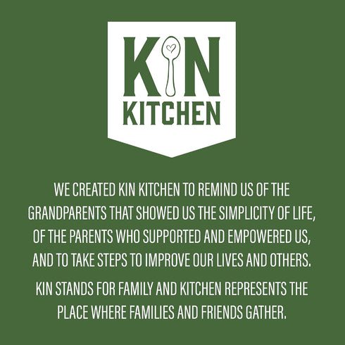 (4 Kin Kitchen non-GMO Granola & Organic Quinoa Crisps, in a Glass Jar Recyclable and Resusable. Made with Real Fruit.