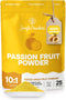 Jungle Powders Passion Fruit Powder 3.5 Ounce, Freeze Dried Passion Fruit Puree
