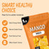 1 lb Packed Oh! Nuts Dried Mango - Dehydrated Mango Slices - Dried Mango Fruit - - in New York Zip-Seal Bag