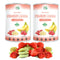 CHAVI Freeze-Dried Strawberry Banana - Pack of 2 x 2 oz -