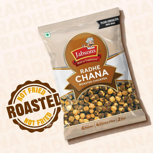 (3 pack), 200g 3 Jabsons - Roasted Chana Chickpeas x (Plain)