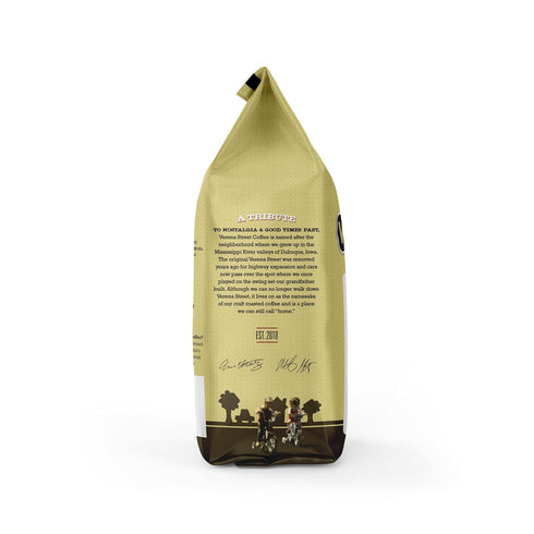 12 Verena Street Ounce Flavored Ground Coffee, Mississippi Grogg, Medium Roast, Rainforest Alliance Certified Arabica
