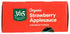 365 3.2 (Pack 4) by Whole Foods Market, Organic Strawberry Applesauce Pouches, Unsweetened, Ounce