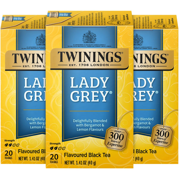 Twinings Lady Grey Tea - A Fresh, Uplifting Black Tea with Orange