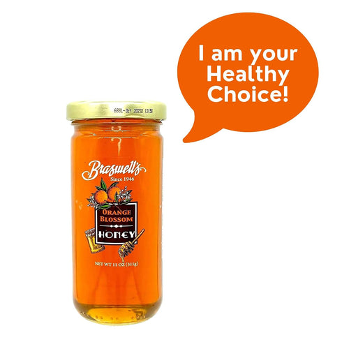 Braswell's Premium Orange Blossom Honey - A Gourmet Delight