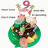 Set of 27 Mixed Size & Colour Edible Flowers & Butterflies Cupcake Toppers Wedding Cake Decoration