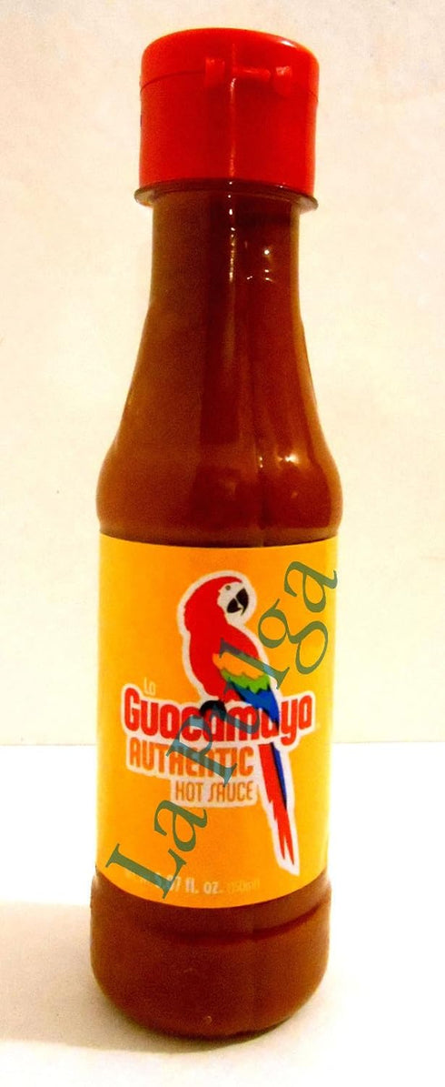 2 5.07 oz - La Guacamaya Authentic Hot Sauce Bottle Mexican Hot Sauce Salsa Each