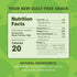 4 Freestyle Snacks Original Green Olives, Ounce