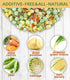 220G/7.76OZ Dried Ramen Toppings, Dehydrated Vegetables, Natural Freeze Dried Vegetables, Carrots, Cabbage, Onions