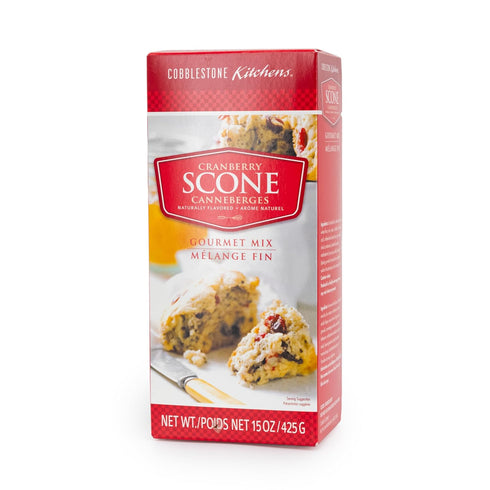 Cobblestone Kitchens Cranberry Scone Mix | 15 oz. Box