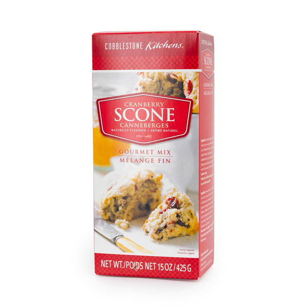 Cobblestone Kitchens Cranberry Scone Mix | 15 oz. Box