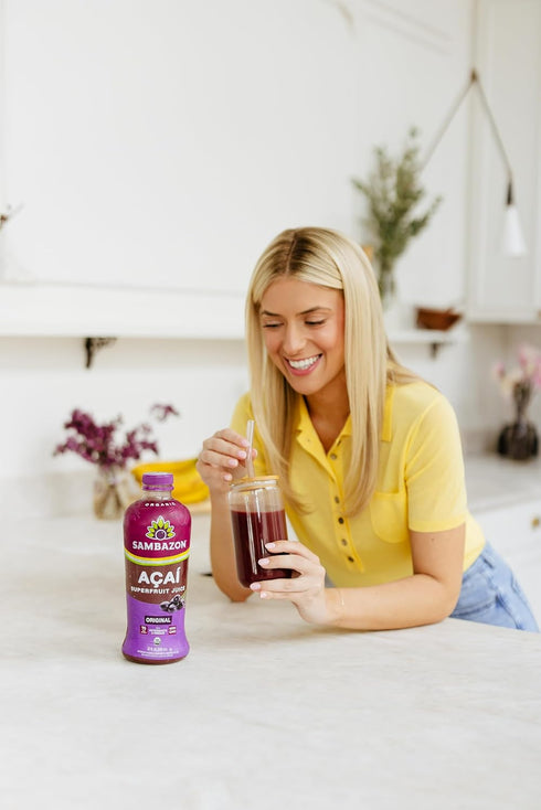 32 Oz Sambazon Organic Aa Original Juice, Fl