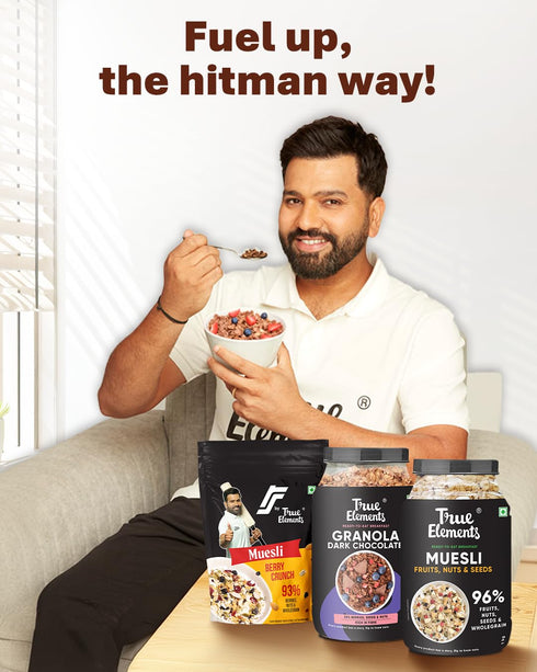 400g True Elements Breakfast Cereal, Chocolate Granola