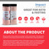 1lb Impact - Fine Himalayan Pink Sea Salt - No Additives Rich in Trace Minerals Non-GMO Gluten-Free Ideal for Low-Carb