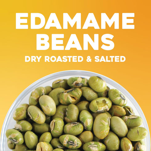 4 lbs (64 oz) Sunbest Natural Edamame Beans, Salted & Dry Roasted Plant-Based Healthy Snack for Adults & Kids Low Carb