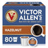 Victor Allen's Coffee Hazelnut Flavored, Medium Roast, 80 Count, Single Serve Coffee