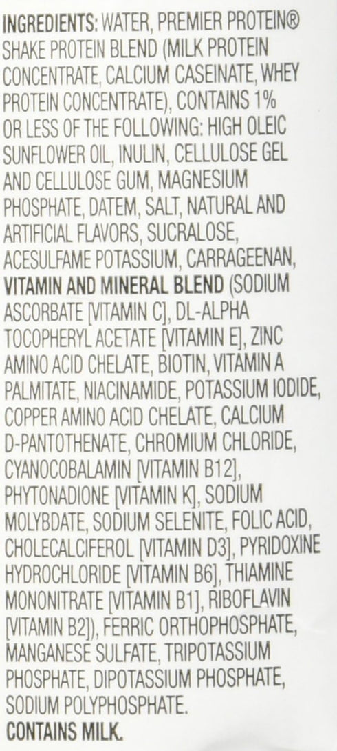 30g 12 Count Premier Protein Protein Shake, Caramel