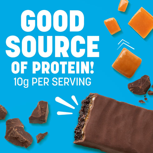 10g 10 Count Nutrisystem Double Chocolate Caramel Lunch Bars, of Protein, Helps Support Weight Loss