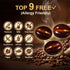 1lb Coffee Bean-Shaped Hard Candies Individually Wrapped Bulk Bag, Assorted Barley & Mint-Flavored Milk Coffee Candy