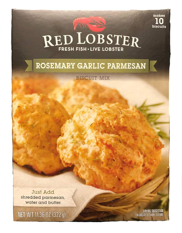 KJG's Treasure Chest Red Lobster Rosemary Garlic Parmesan Biscuit Mix (22.72 oz. Total) (2 Pack)