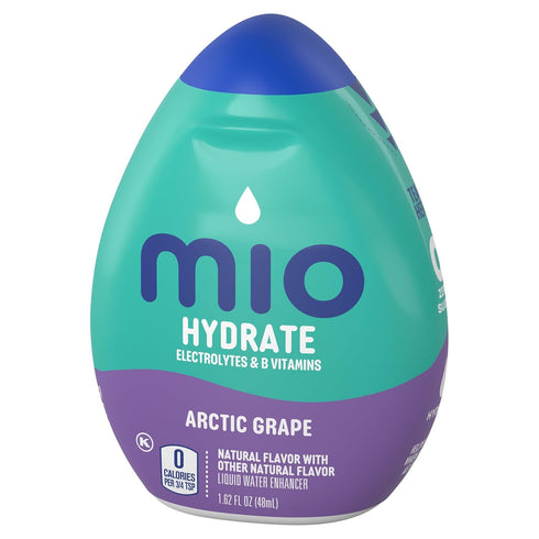 Enhancer,1.62 PACK 3) MiO Energy Liquid Water Fluid Ounce (Arctic Grape