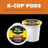 Pack 4 Packs 12 Chock Full o' Nuts Variety Keurig K-Cup Pods for Keurig Brewers Premium Arabica, Mild, Medium and Dark