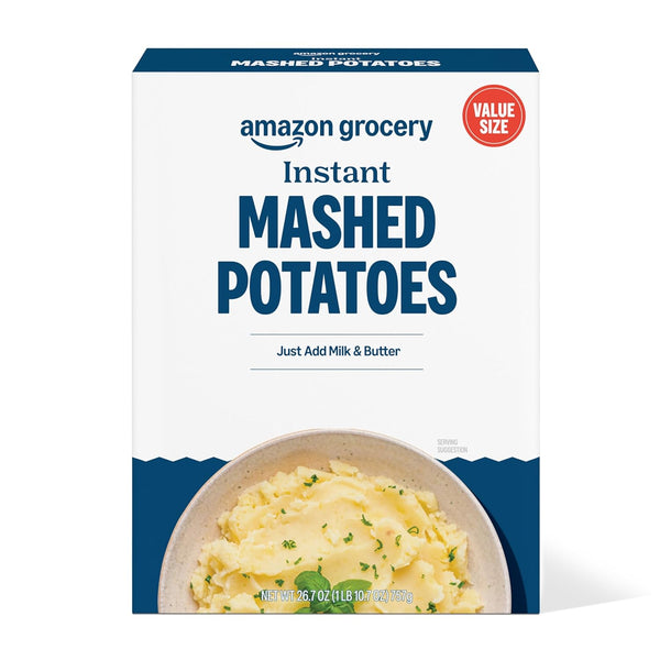 Amazon Grocery, Instant Mashed Potatoes, 26.7 Oz