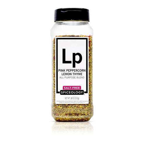 Spiceology - Pink Peppercorn Lemon Thyme All-Purpose Seasoning Blend (Salt-Free) - Lemon