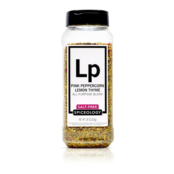 Spiceology - Pink Peppercorn Lemon Thyme All-Purpose Seasoning Blend (Salt-Free) - Lemon