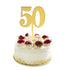 ZHENGYE Gold Happy Birthday Cake Topper, Bling Bling 50th Anniversary/Birthday Party Decoration