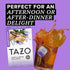 90 (15ct Pack 6) TAZO Dessert Delights Vanilla Bean Macaron Tea Bags, Sugar Free and Zero Calories, Total Tea Bags