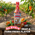 (5 oz) Ass Kickin Original Habanero Hot Sauce Serrano & Habanero Blend Medium Heat Gourmet Hot Sauce for Tacos, Wings