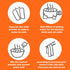 QLMLWR 1078g 38.03oz (pack 4) Sweet Potato NoodlesGlass NoodleChinese NoodleVermicelliRamen, Wide Vermicelli, Soft