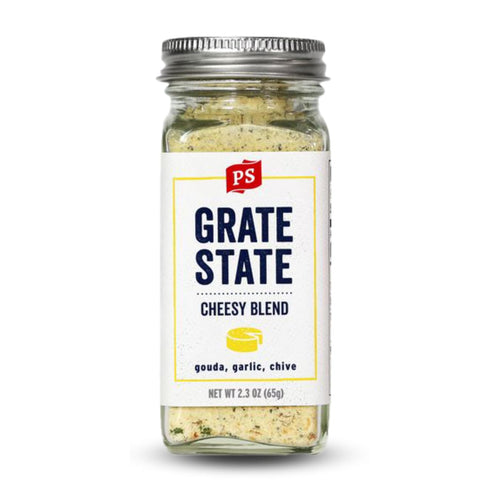 PS Seasoning Grate State - All-Purpose Cheese Seasoning Blend for Appetizers, Pasta,