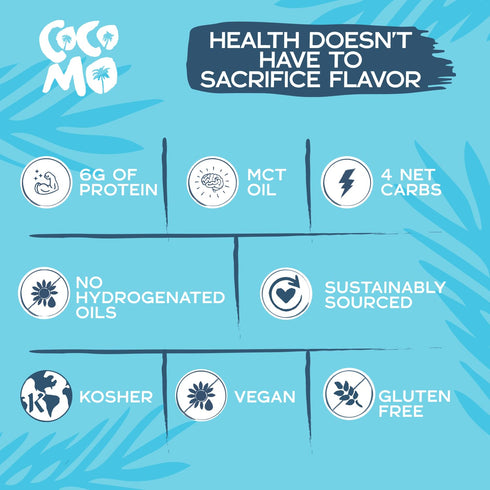 10 oz Coconut Peanut Butter with MCT Oil, No Seed Oils, Gluten Free, Vegan, High Protein | Cocomo