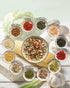 14oz 12 Dried Ramen Toppings Vegetable Mix - Veggie Blend with Superfood Goji & White Mushroom, Natural Umami