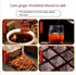 WEIJUEJIYI 12.34oz Ginger Brown Sugar Block Pure Hand-made Brown Sugar, Gluten-Free, Zero Addition