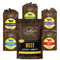 Jerky.com Beef Jerky Sampler Pack 5 Flavors (Original, Black Pepper, Teriyaki, Sweet