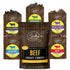 Jerky.com Beef Jerky Sampler Pack 5 Flavors (Original, Black Pepper, Teriyaki, Sweet