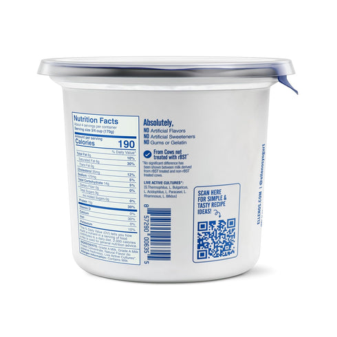 Ellenos 24 Oz Yogurt, Plain Unsweetened